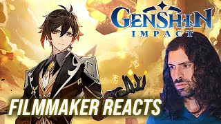 Filmmaker Reacts Genshin Impact  Zhongli [upl. by Jehiah]