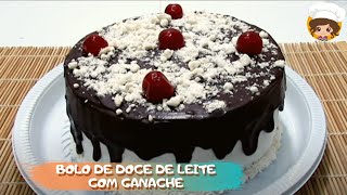 Bolo Grande para 50 pessoas com Dois Recheios  Bolo de Aniversário [upl. by Doehne]