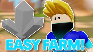 How To Make A Crystalized Iron Farm SUPER EASILY Roblox Islands [upl. by Clerc596]