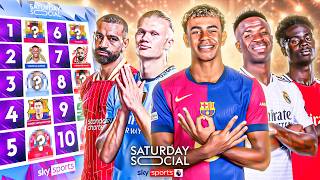 Ranking the 10 BEST forwards in Europe RIGHT NOW 🔥  Saturday Social [upl. by Renraw]