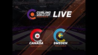 Canada v Sweden  Mixed Doubles  Curling World Cup First Leg  Suzhou [upl. by Ytitsahc574]