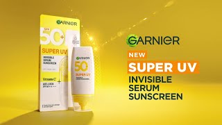 Garnier Super UV Invisible Serum Sunscreen 20 sec TVC Hinglish [upl. by Swanson]