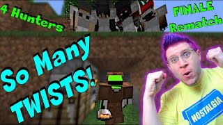 Minecraft Speedrunner VS 4 Hunters FINALE REMATCH REACTION  Minecraft Manhunt wDream amp a TWIST [upl. by Erdua]