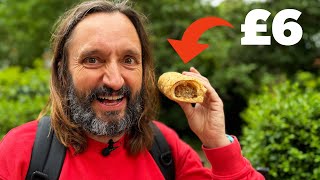 I ate the UKs MOST EXPENSIVE sausage rolls [upl. by Jaquith915]