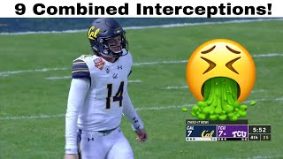 2018 quotCheezIntquot Bowl Lowlights 9 Interceptions [upl. by Delphine]