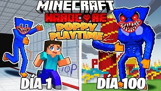 SOBREVIVÍ 100 DÍAS en POPPYS PLAYTIME en MINECRAFT HARDCORE [upl. by Arleyne58]