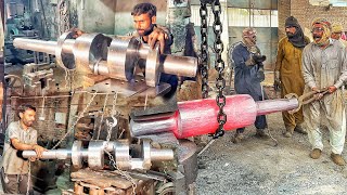 Amazing Manufacturing Process Of 3 Cylinder Ammonia Compressor Crankshaft [upl. by Oeramed]