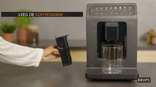 Machine reinigen Krups Evidence Ecodesign EA897B [upl. by Nesyt529]