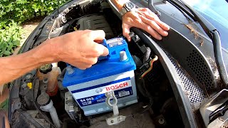 How To Change the Battery from a Opel Corsa E [upl. by Annamarie751]