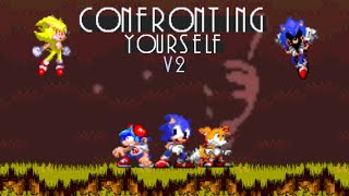 FNF Confronting Yourself Final Zone V2  Friday Night Funkin Mod vs Sonicexe [upl. by Aisak]