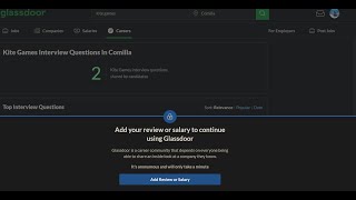 quotAdd your review or salary to continue using Glassdoorquot will go away in one step [upl. by Brouwer322]