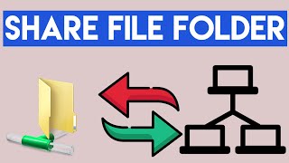 How to Share File  Folder in Windows 11 Over Network [upl. by Folger663]