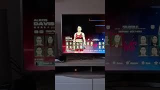 ea sport ufc 5 ps5 catégorie bantam feminin [upl. by Seraphine]