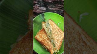 Bread Omelette Sandwich  😋💥 food shortvideos shortsfeed youtubeshorts [upl. by Renmus684]