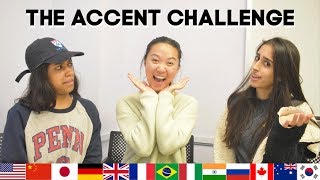 THE ACCENT CHALLENGE FT IVY LEAGUE STUDENTS [upl. by Alyakem]