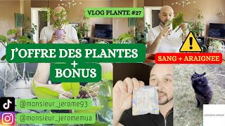 VLOG PLANTE N°27  JOFFRE DE PLANTES  BONUS [upl. by Ardekal]