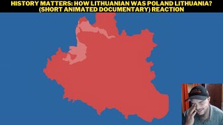 History Matters How Lithuanian Was Poland Lithuania Short Animated Documentary Reaction [upl. by Annod]