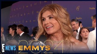 Connie Britton SHARES What Project She Wants to Work On Next  2024 Emmys  E News [upl. by Dearborn]