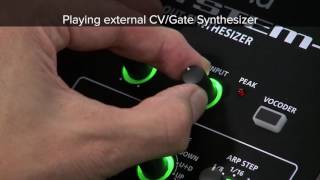 SYSTEM8 Quick Start 09 “To Play External CVGate Synthesizer” [upl. by Ylrahc]