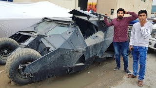 We Found Batmans Tumbler In Dubai Covered With Dust [upl. by Arej]