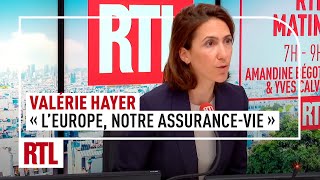 Valérie Hayer  quotLEurope cest notre assuranceviequot [upl. by Arihsaj]