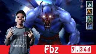 DOTA 2 Fbz the NIGHT STALKER OFFLANE 734d [upl. by Hgielrak]