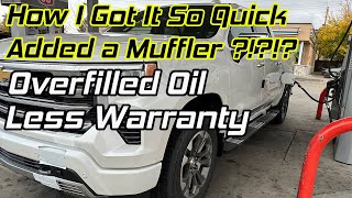 Engine Oil Concerns 2023 Silverado 30 Duramax LZ0 [upl. by Malone259]