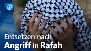 Nach Israels Luftangriff UNSicherheitsrat berät über Rafah [upl. by Michella]