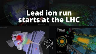 Leadlead collisions start at the LHC after 5 years [upl. by Georgianne]