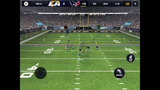 Madden Mobile Texans vs Chargers [upl. by Elokkin243]