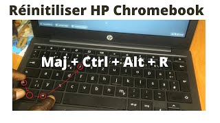 Comment réinitialiser HP Chromebook pour changer la langue daffichage [upl. by Anairol]