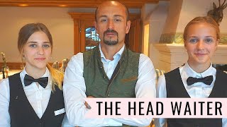 The Waiter What it takes to be a head waiter Restaurant service Waiter training video [upl. by Blanca]