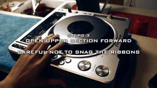 CDJ GEEK 1 Repairing Pioneer CDJ Jog Wheel Tutorial [upl. by Burman]