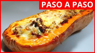 ✅ CALABACÍN RELLENO 😋 al HORNO  RECETA FÁCIL [upl. by Blus]