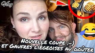 VLOG  COUPE PARFAITE et GAUFRES LIÉGEOISES DÉLICIEUSES [upl. by Kus52]