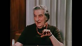 Golda Meir interview with Edwin Newman 1973 [upl. by Aihsekin]