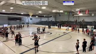 Bradentucky Bombers vs Thunder City Derby Sirens [upl. by Euqinoj]