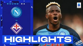 NapoliFiorentina 10  Osimhen secures win for champions Goal amp Highlights  Serie A 202223 [upl. by Jordanson701]