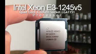 M4Lcom Offers Intel Xeon E31245v5 Quad Core 350GHz Socket LGA1151 Processor [upl. by Corrinne900]