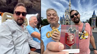 Taking My 80 Year Old Blind Dad To Disney World For A Vip Tour He Hasnt Been In 20 Years [upl. by Niwle]