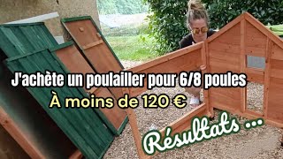 POULAILLER POUR 6 A 8 POULES [upl. by Daney]