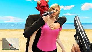 GIRLFRIEND is HOSTAGE in GTA 5 RP [upl. by Lledor]