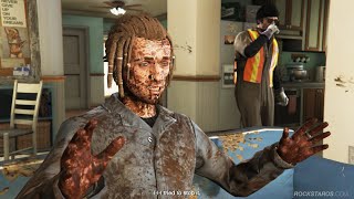 Wade covered in poop scene  GTA V [upl. by Harl]