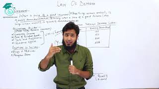 Economics  Law of Demand  Demand Curve  XI amp Bcom Part 1  Apna Teacher [upl. by Ybloc504]