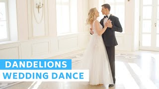 Dandelions  Ruth B ❤️ Romantic First Dance Choreography  Wedding Dance ONLINE [upl. by Ecinahc411]