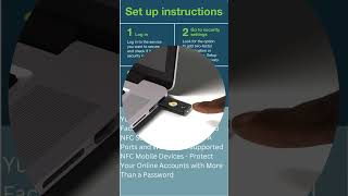 Yubico  YubiKey 5 NFC  Two Factor Authentication USB and NFC Security Key Fits USBA Ports shorts [upl. by Rahab]