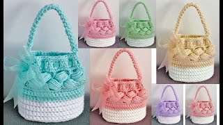 Nuevos Modelos Lindos para Tí Mini Bolsos Bonitos a Crochet Fáciles [upl. by Essyle263]