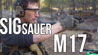 US Armys new handgun The Sig Sauer M17 [upl. by Trebled]