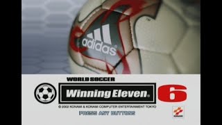 PS2 위닝일레븐6 에볼루션World Soccer Winning ElevenFULL GAME 추억의 고전 레트로 스포츠 축구게임 구독 좋아요 알림즐감요 켠왕 로케일 [upl. by Halian]