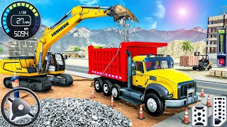 Road Construction JCB Game 3D  US Construction Game Builders  Android Gameplay game 9 [upl. by Raseda795]